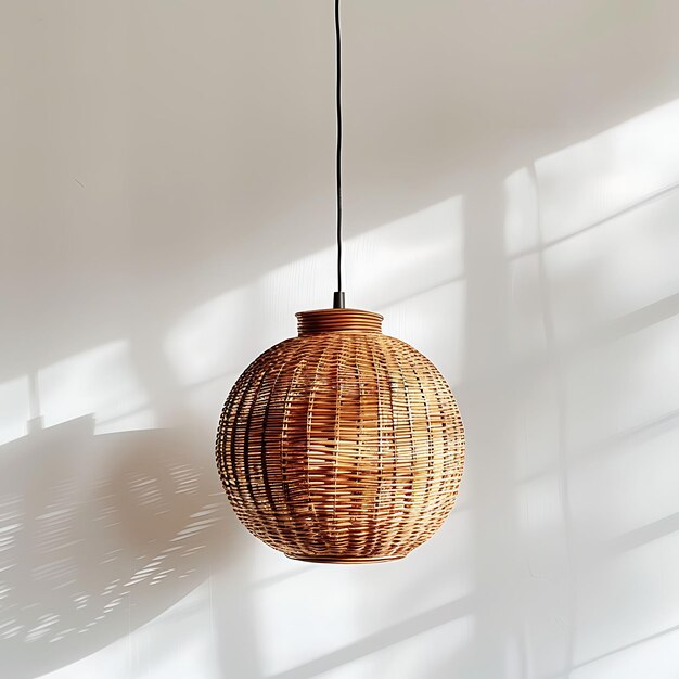 Suspension Rotin Image