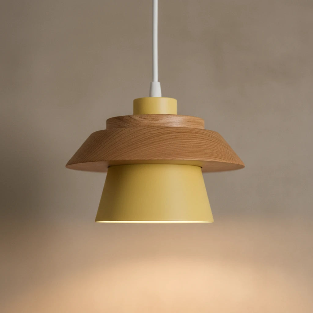 suspension-bois-metal-conique-macaron-nordique section4 Image