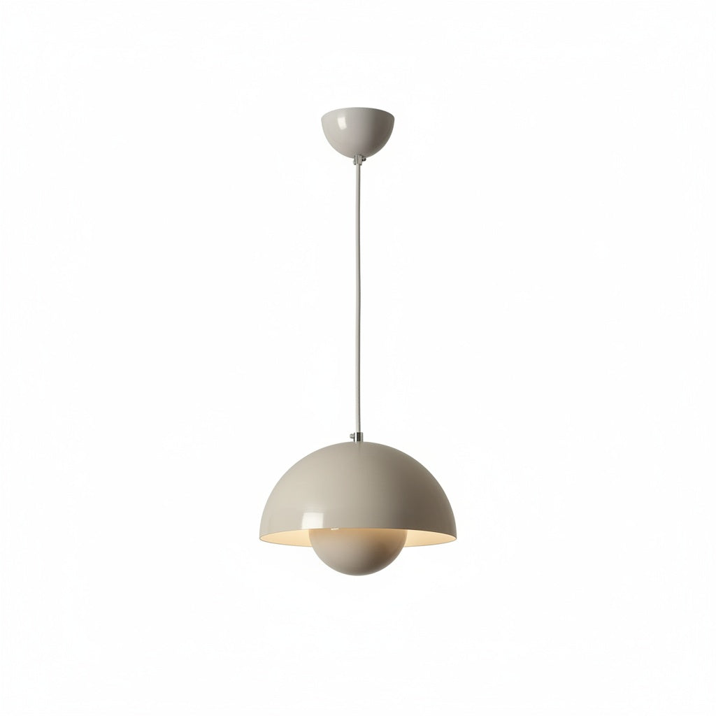 Suspension Métal Bourgeon Design Moderne - vue produit sur fond blanc
