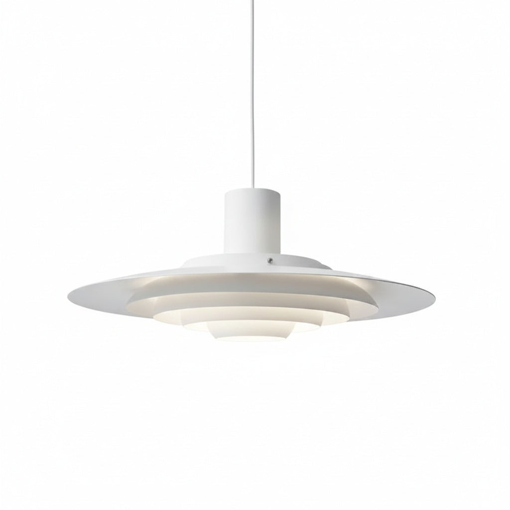 Suspension Scandinave Disques Étagés - vue produit sur fond blanc