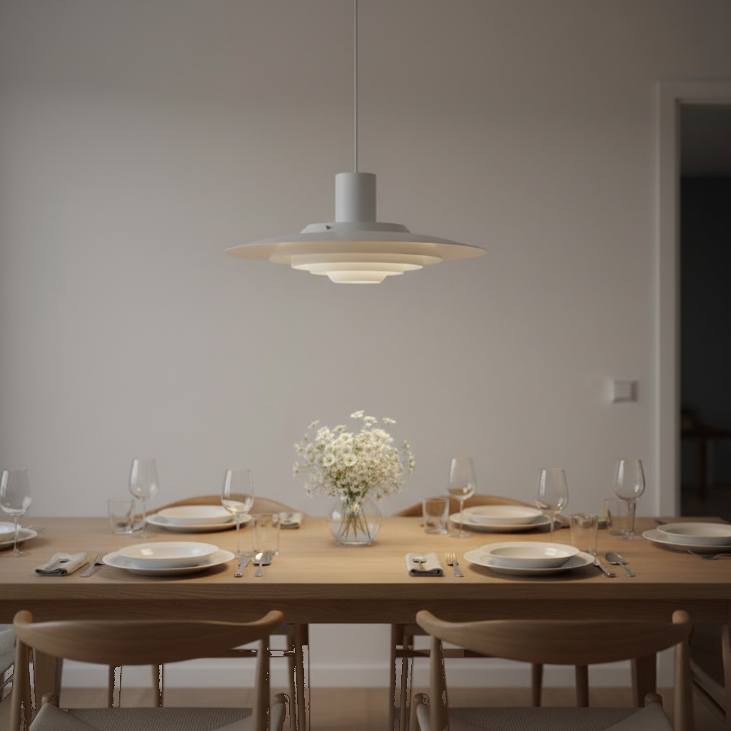 Suspension Scandinave Disques Étagés mise en ambiance dans un intérieur